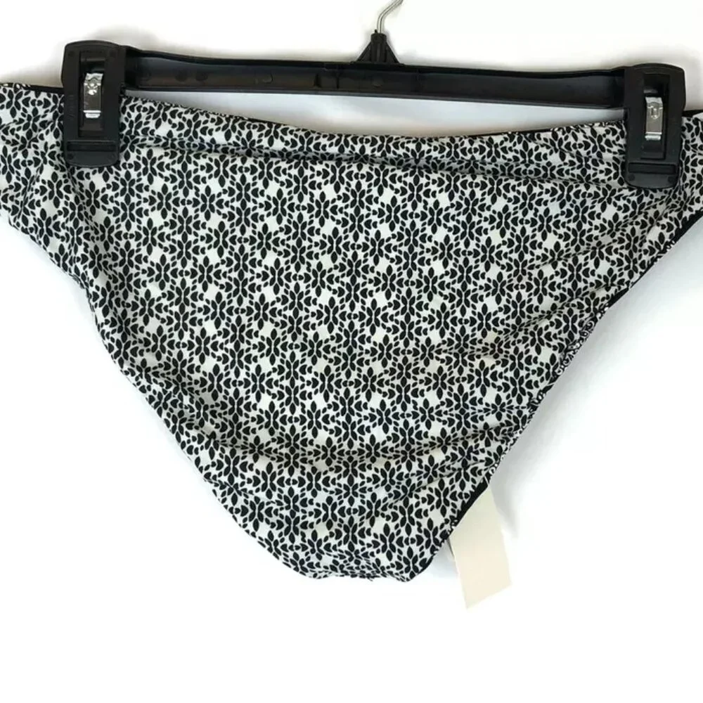Ella Moss Women’s Medallion Melody Reversible Bikini Bottom Size Large